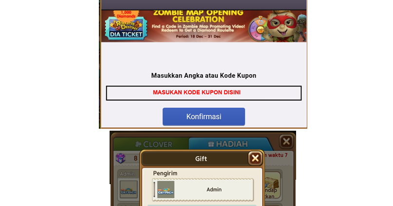coupon code get rich zombie